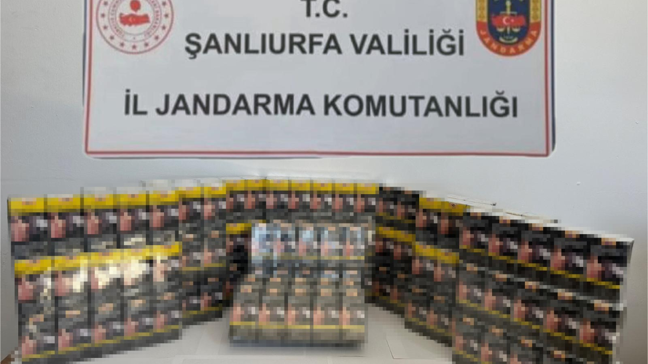 Kaçak tütüne darbe: 2 Bin pakete el konuldu