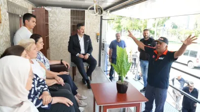 Deprem Simülasyon Tırı'na Yenişehirlilerden yoğun ilgi