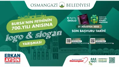 Osmangazi Belediyesi’nden 700. Yıla özel logo ve slogan yarışması