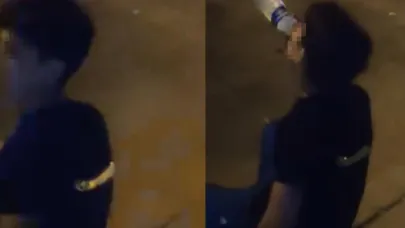 Sırtında bıçakla hastaneye kaldırıldı