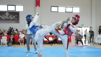 Minik taekwondocular Yenişehir'de buluştu