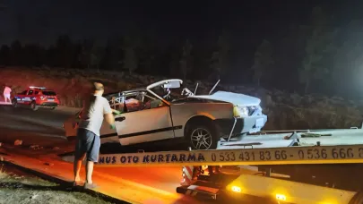 Fethiye’de kaza faciası: Genç sürücü yaşamını ytirdi