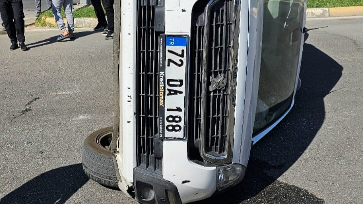 Batman'da trafik kazası: 1 kişi yaralandı
