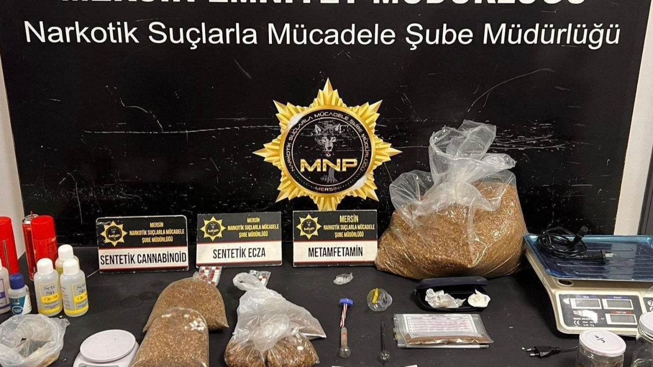 Mersin’de uyuşturucu çetelerine dev darbe: 163 Gözaltı