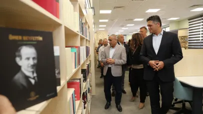 Aliağa'da Aziz Sancar Kütüphanesi hizmete açıldı