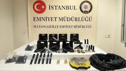 Silah kaçakçılığı operasyonunda 9 tabanca ele geçirildi