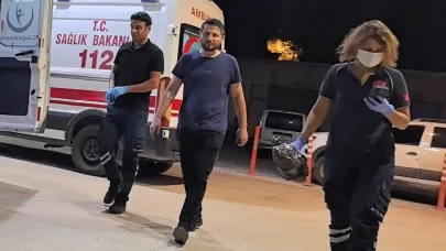 Makineden bir anda sıçradı! Kolları ve başı yandı...