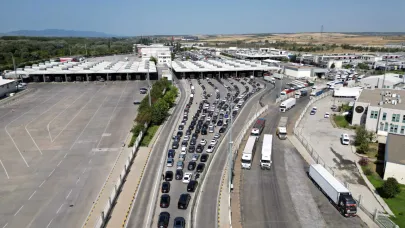 Kapıkule'de araç çıkış süresi 39 dakikaya düştü