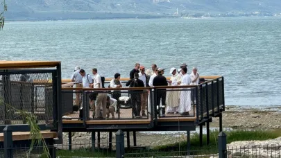 İznik'te Papa ziyareti öncesi Batık Bazilika'da özel ayin