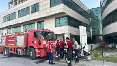 Hastanenin bodrum katından yükselen dumanlar ekipleri alarma geçirdi