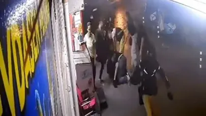 Bursa'da sokak ortasında kavga