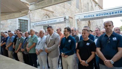 Bursa TB Meclis Başkanı Mehmet Aydın son yolculuğuna uğurlandı