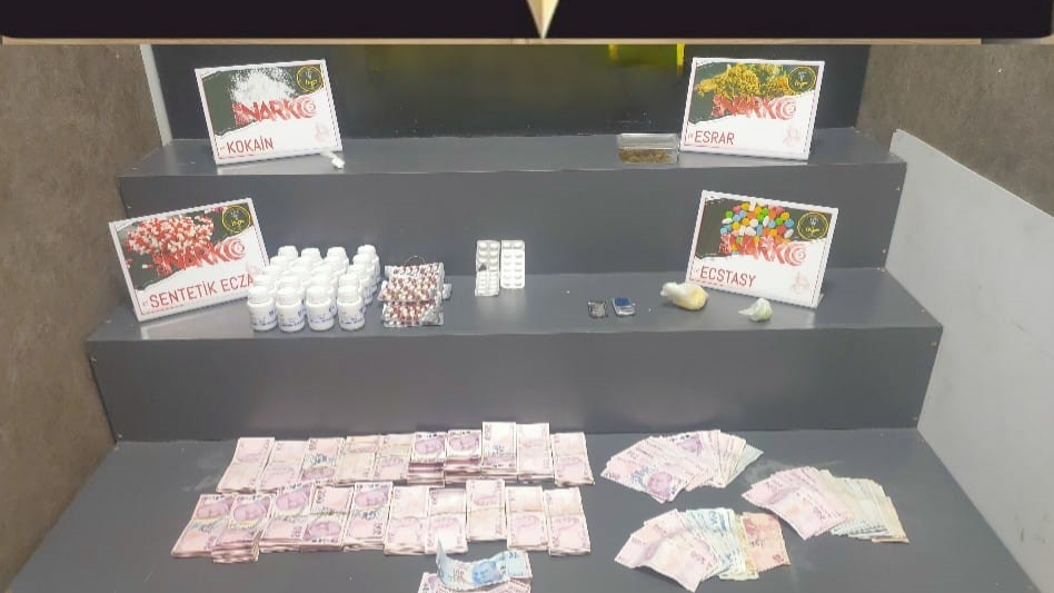 İzmir'de narkotik operasyonu: 1 tutuklu