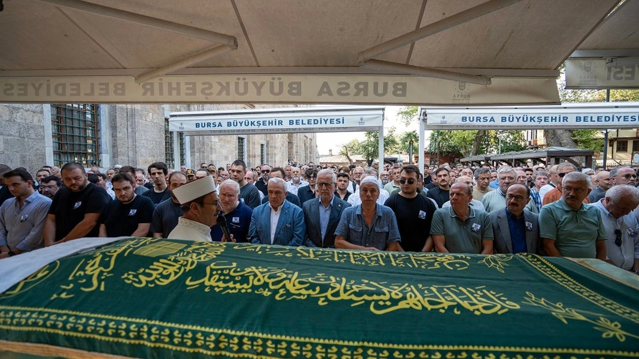 Bursa Ticaret Borsası Meclis Başkanı Mehmet Aydın son yolculuğuna uğurlandı