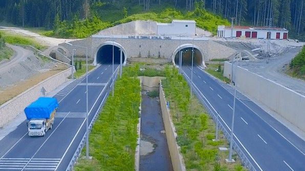Ilgaz Tüneli'nde büyük tasarruf