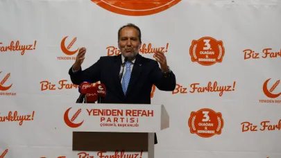 Yeniden Refah lideri Erbakan'dan 'erken seçim' çağrısı