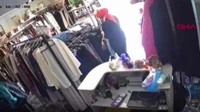 Bursa'da 5 bin liralık gömleği çaldı!