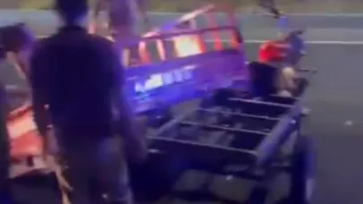 Batman’da otomobil ile sepetli motosiklet çarpıştı: 6 yaralı