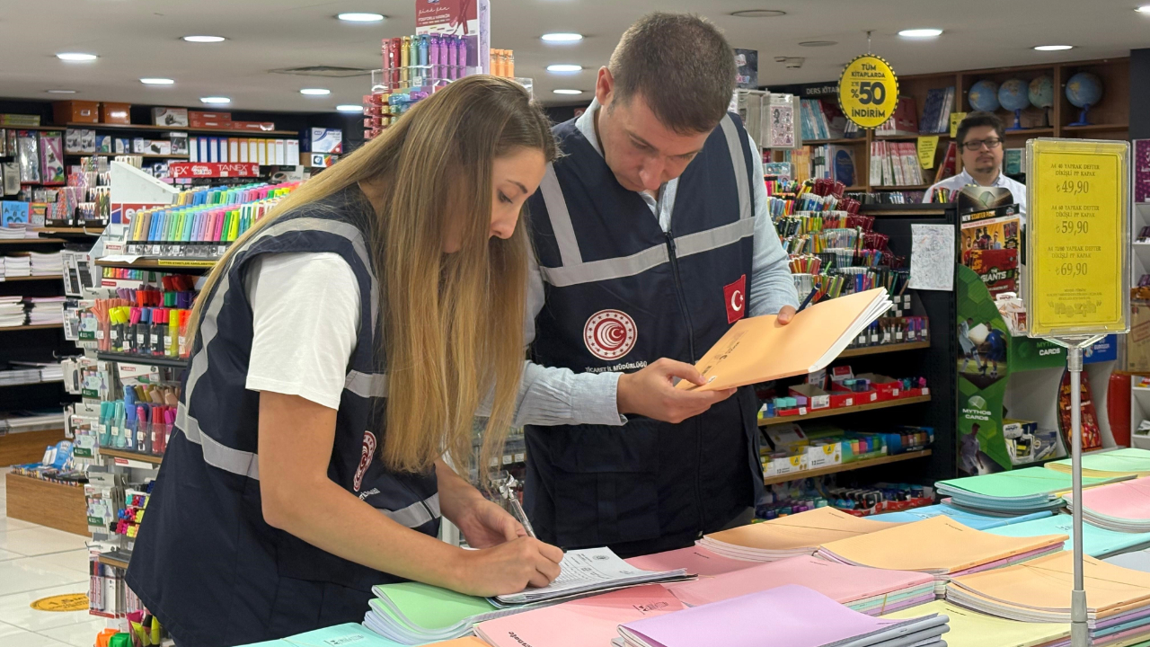 2025-2026 eğitim yılı öncesi kırtasiye ve okul ürünlerinde sıkı denetimler başladı!