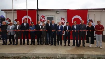 Bafra’da kamyon ve tır garajı hizmete açıldı!