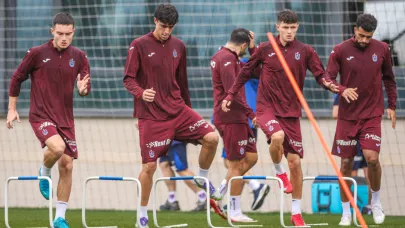 Trabzonspor'da Samsunspor mesaisi başladı