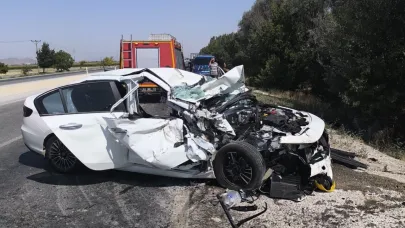 Konya’da trafik kazası: 1 ölü, 5 yaralı