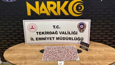 Tekirdağ'da zehir tacirlerine darbe: 6 tutuklama