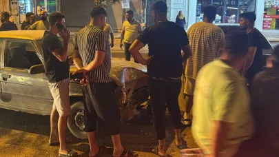 Feci kaza anbean güvenlik kamerasına yansıdı