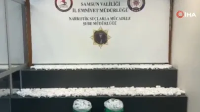 Samsun’da çatı katında 45 bin uyuşturucu hap bulundu