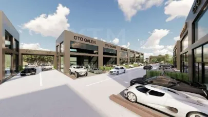 Yenişehir'e modern oto galeri sitesi