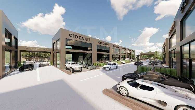 Yenişehir'e modern oto galeri sitesi