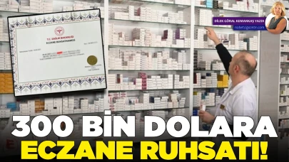 Eczane ruhsatı taksi plakası gibi oldu