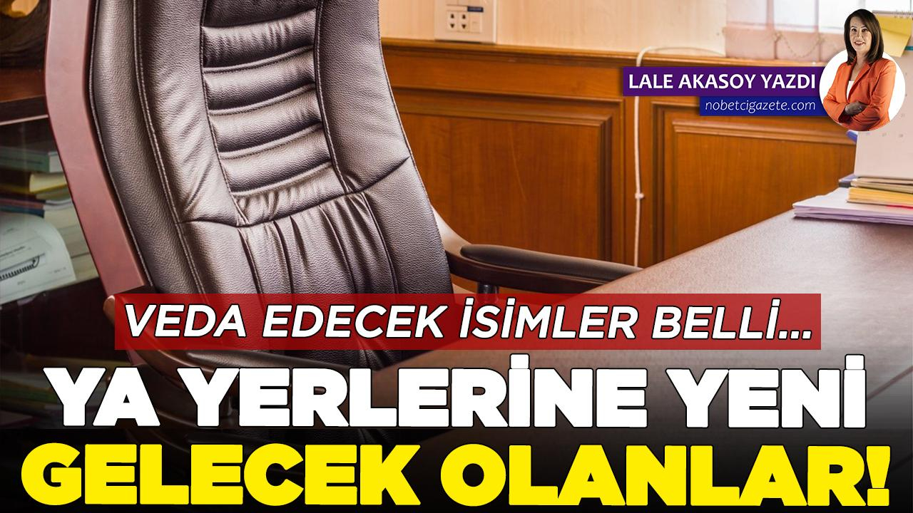 Veda edecek isimler belli oldu!