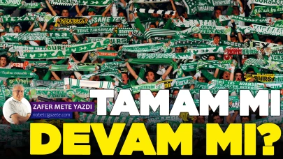 Tamam mı devam mı?