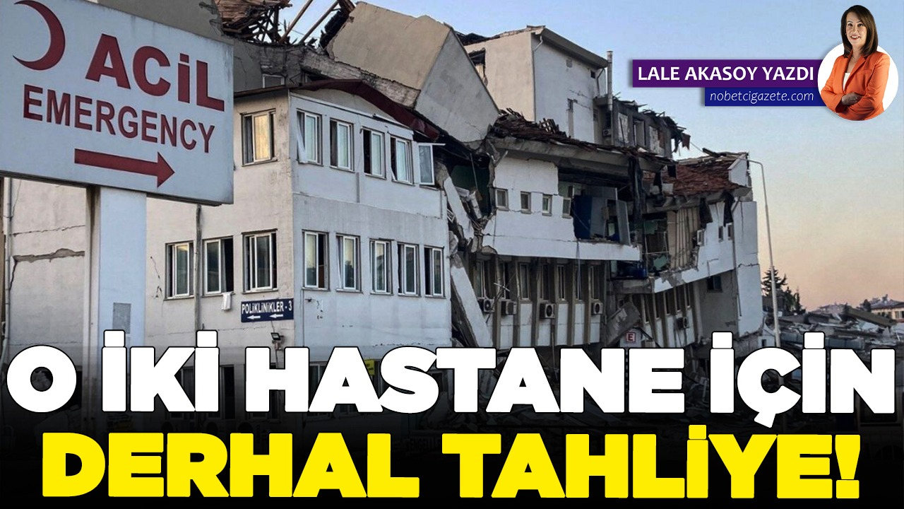 Bursa'da o iki hastane için derhal tahliye kararı!