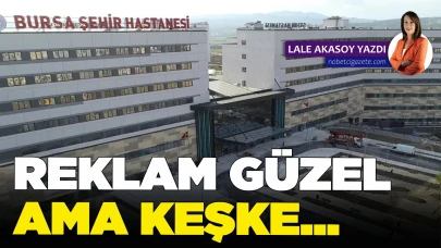 Hastane tanıtımı çok iyiydi amma... Yemezler!