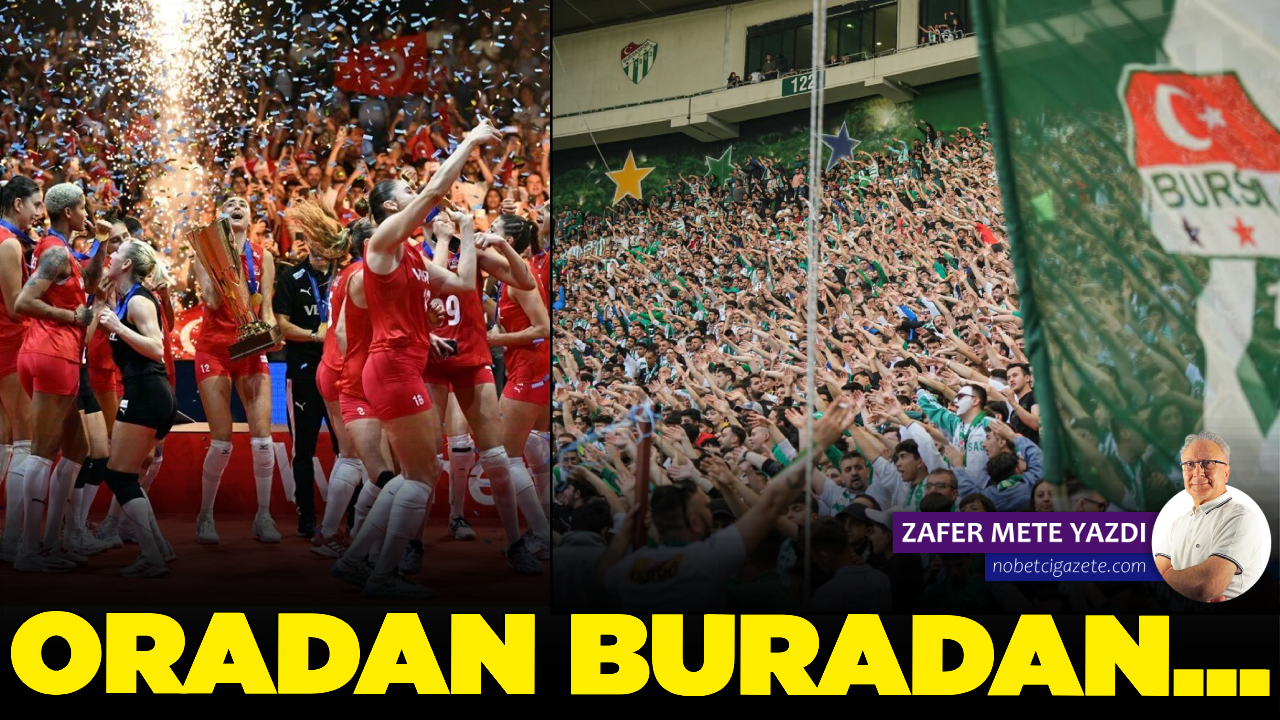 Oradan, buradan...