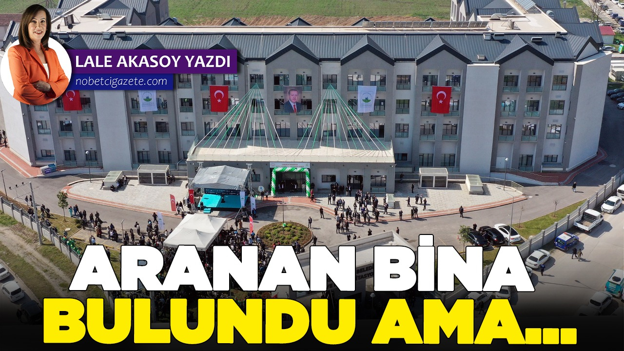 Aranan bina bulundu amma! Vebali bu işe takoz koyanların boynuna...