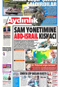 AYDINLIK GAZETESİ Gazete Manşeti