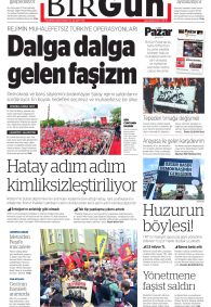 BİRGÜN Gazete Manşeti
