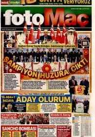 FOTOMAÇ Gazete Manşeti