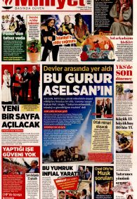 MİLLİYET Gazete Manşeti