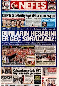 NEFES Gazete Manşeti