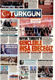 TÜRKGÜN Gazete Manşeti