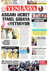 YENİ ASYA Gazete Manşeti