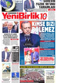 YENİBİRLİK Gazete Manşeti